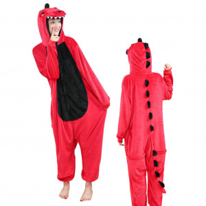 Кигуруми Динозаврик красный L (165-175)